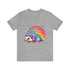 Rainbow Hedgehog - Short Sleeve Tee Athletic Heather